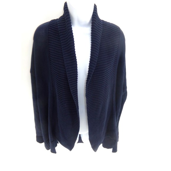 J.CREW Sweaters - J Crew Sweater Women's Size XS Mercantile Open Front Cardigan NAVY Blue